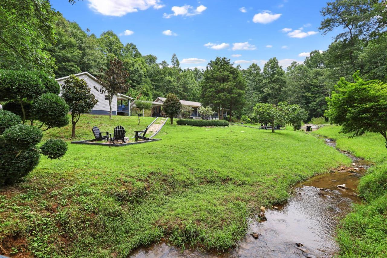 2 Separate Cabins Along A Peaceful Creek With Resort Amenities Ellijay Exterior foto